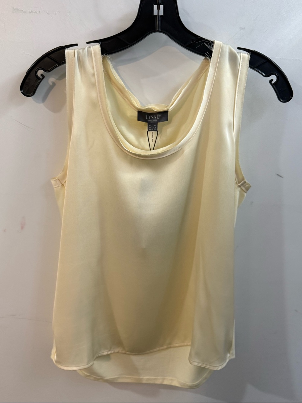 Lysse Soft Cream Sleeveless Scoop Neck Camisole